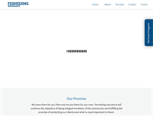 Tablet Screenshot of fernedinginsurance.com